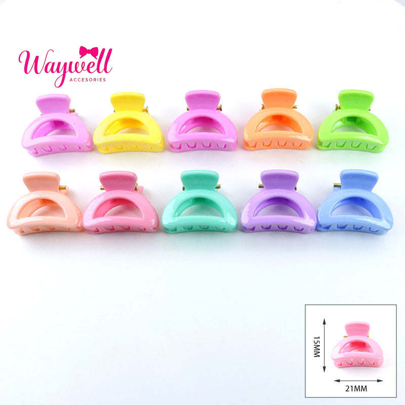 Factory direct supply  2.0 Macaron small hairpin cute side clip baby bangs clip  hairpins hair for women fine thin hair hairpin headband