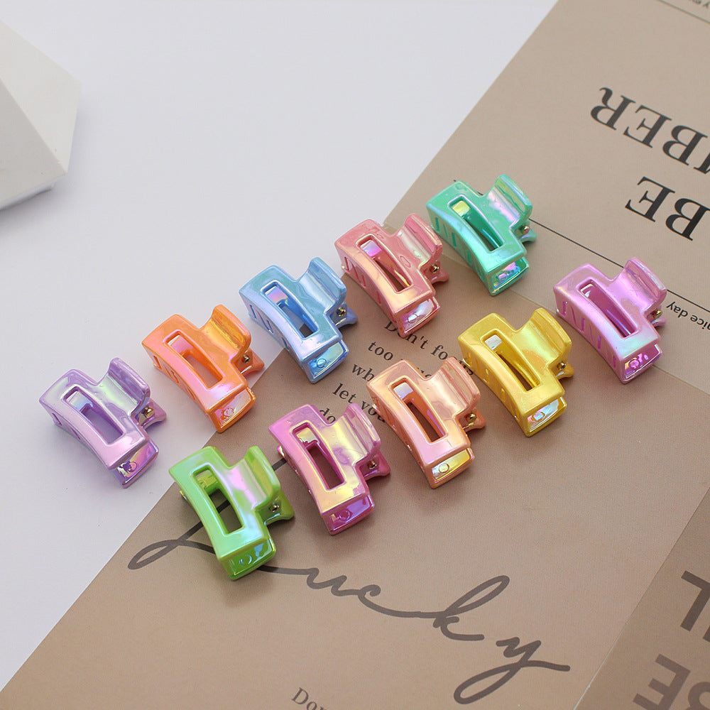 Princess Hairstyle Broken Hair Small Jaw Clip Macaron Children Small Hair clip